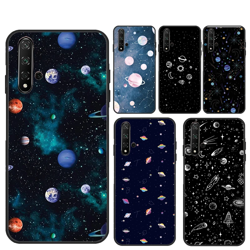 Чехол Planet Space Star для Huawei Nova 12i 11i 8i 12s 9 10 SE Y91 Y90 Y60 Y70 Y72 Y61 P20 P40 P30 Lite P60 Pro