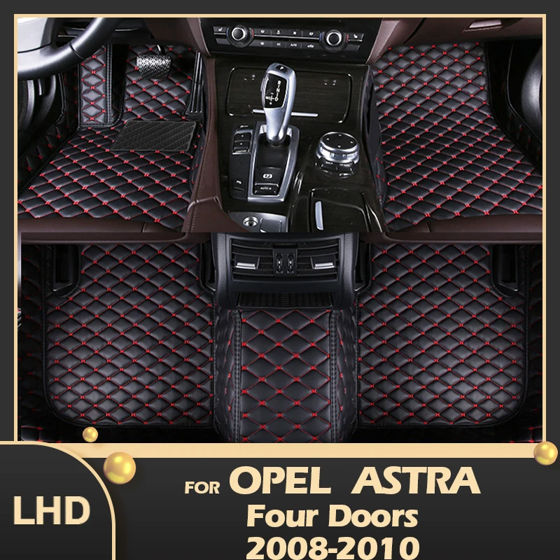 

Автомобильные коврики для Opel Astra, четыре двери, 2008, 2009, 2010, оригинальные автомобильные накладки на ножки, аксессуары для интерьера