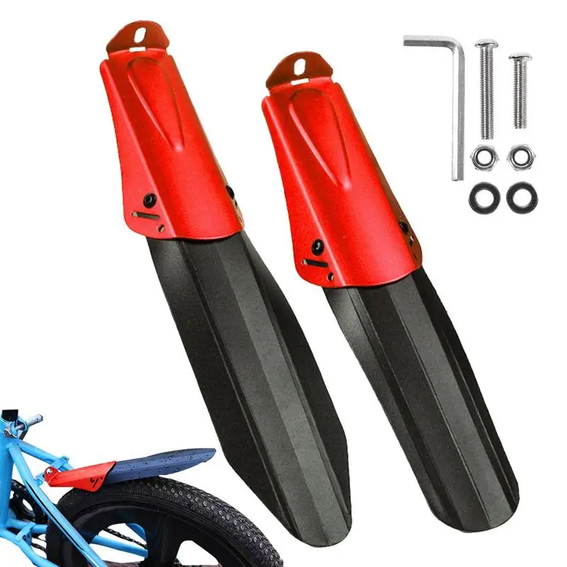 

Kids Bicycle Set Front And Rear Bike Mud Flaps Universal Cycling Tire Mudguard Set For 14 To 24inch Children Bicycle Accessories