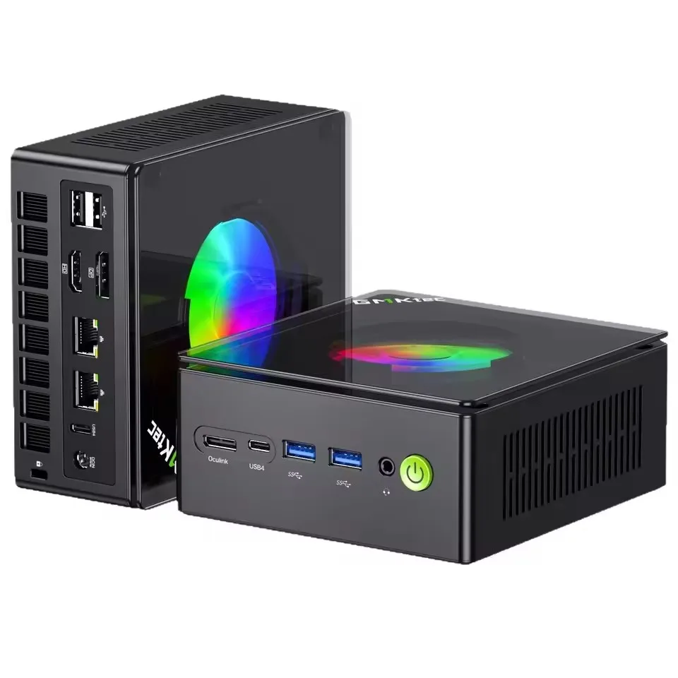 Мини-компьютер GMKtec Oculink K11 K8 Plus M7 AMD Ryzen 9 8945HS 8845HS 6850H 2*USB4 2*DDR5 2*2.5G LAN Игровой ПК Windows 11