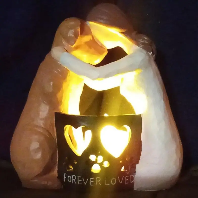 Подсвечник для сочувствия потеря домашних животных значимая статуя потерянного