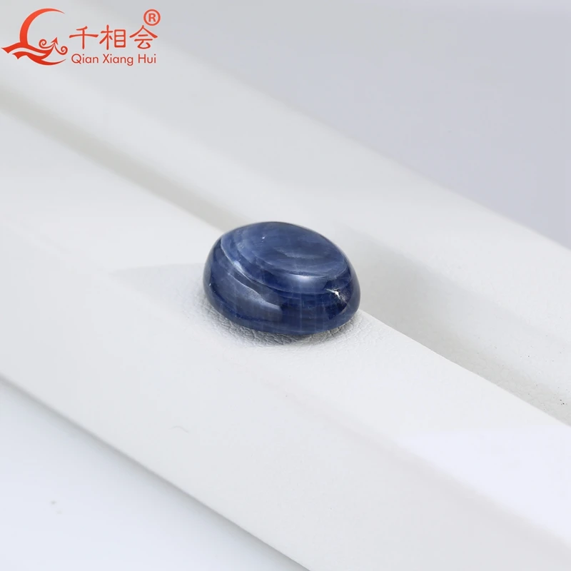 Кабошон овальной формы 10 84 карата натуральный и не подогреваемый синий сапфир