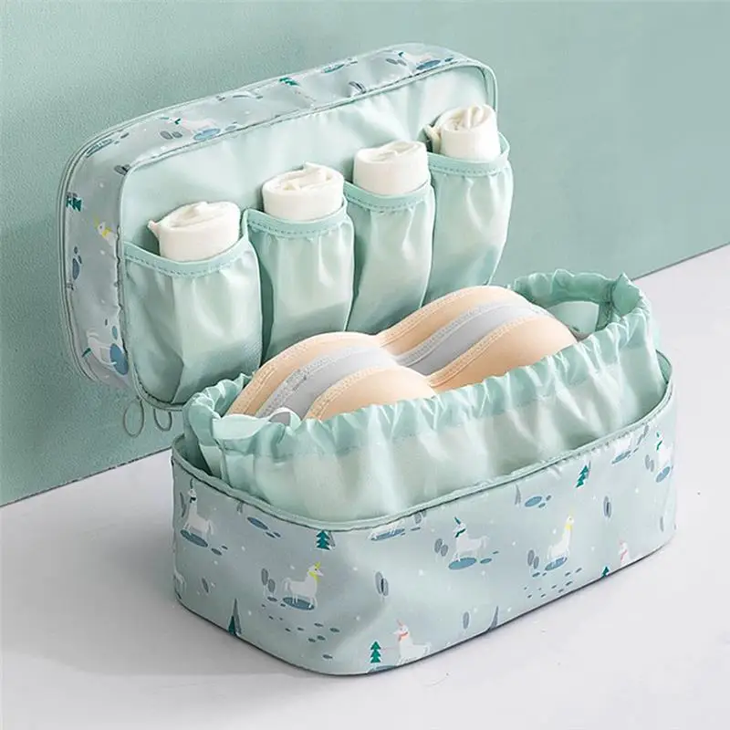 

2021 Newest Potable Travel Drawer Organizers Bra Bag Clothes Storage Bag Space-Saving Closet Laundry Organizer Underwear Pouch
