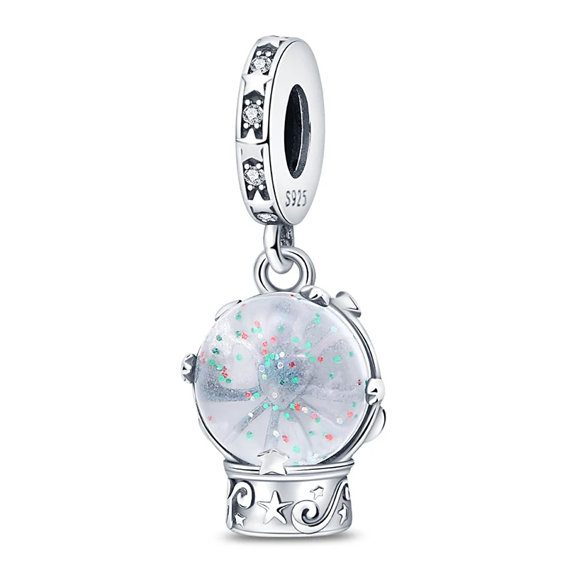 

Оригинальные прозрачные шармы-бусины из серебра 925 пробы, шармы-бусины, подходят для браслета Пандоры, серебряные бусины 925 пробы, женские из...