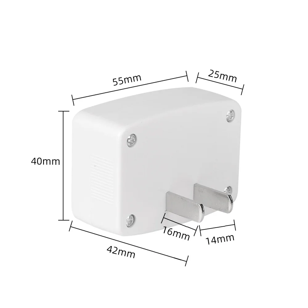 Цифровой вольтметр DM55-1 измеритель напряжения с ЖК-дисплеем вилкой Стандарта США