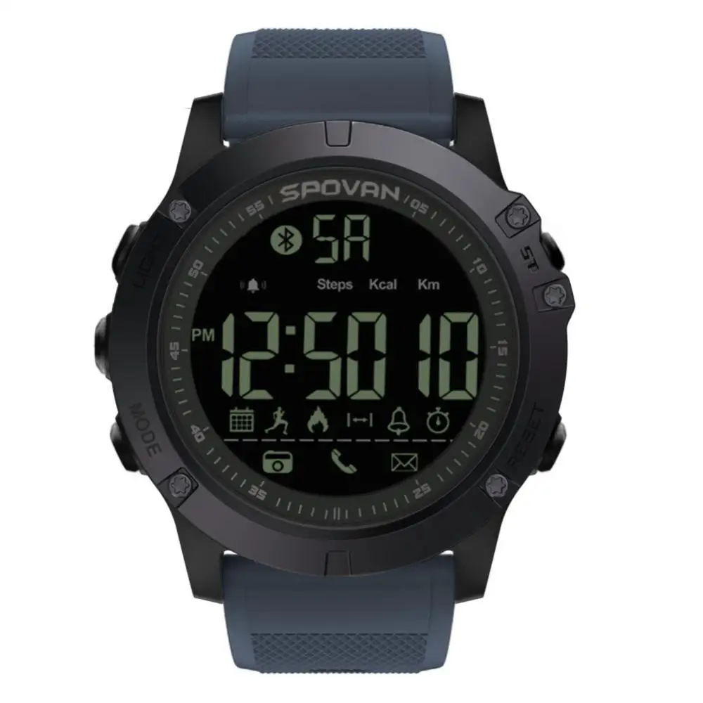

Wristband Smart Sport Watch Ip68 Waterproof Heart Rate Monitor Sports Watch Smart Watch Adjustable Step Counter Health Monitor