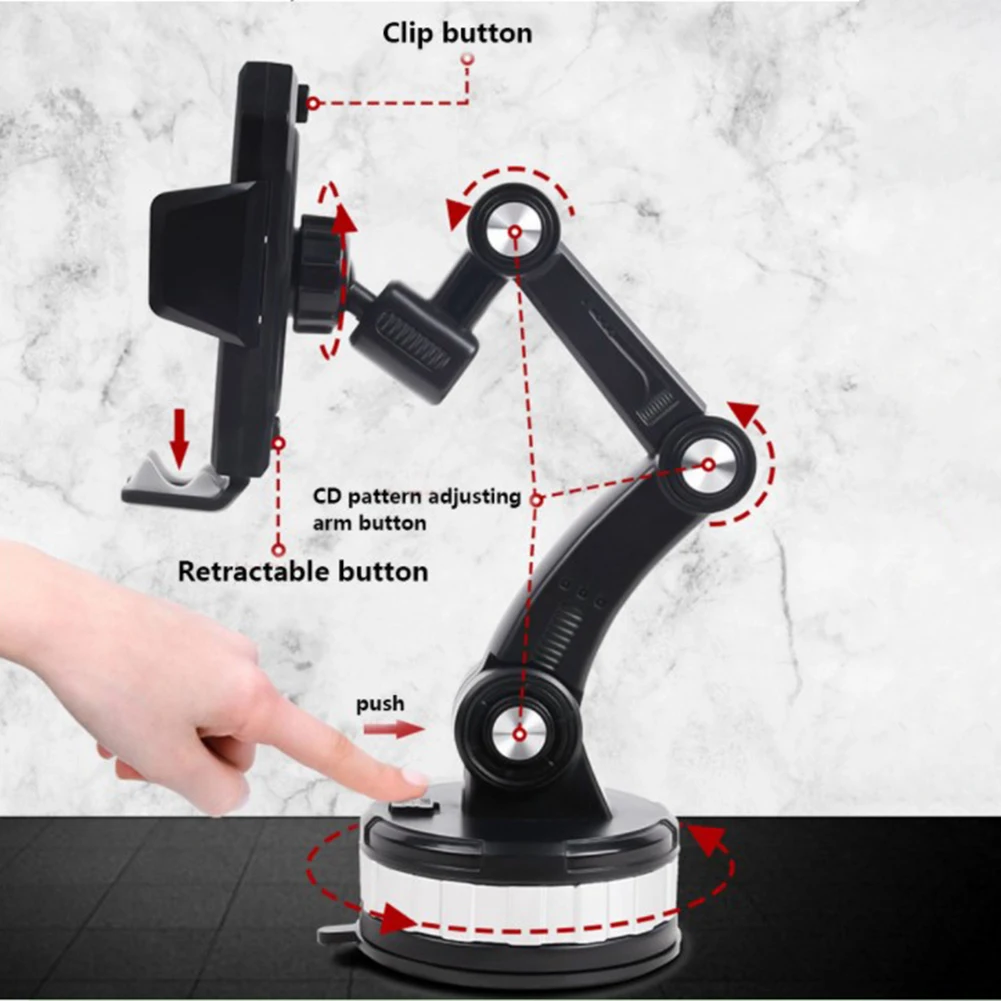 

Durable Mobile Phone Holder Car Phone Mount Super Adsorption Universal