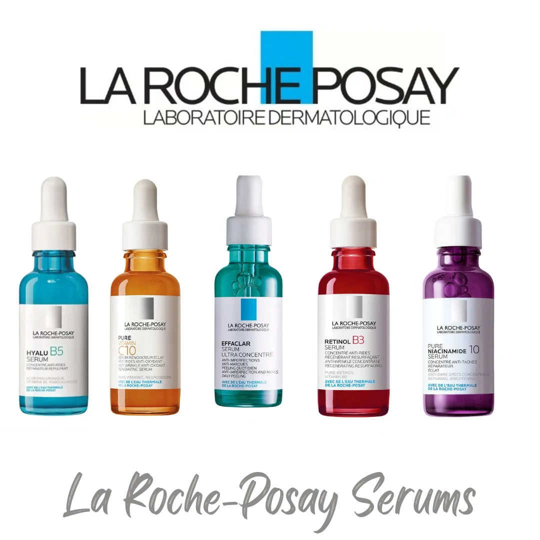 

1PCS La Roche Posay Effaclar/Retinol B3 /Vitamin C10 /Pure Niacinamide 10 /Hyluam B5 Serum Anti-Aging Repair Acne Sensitive Skin