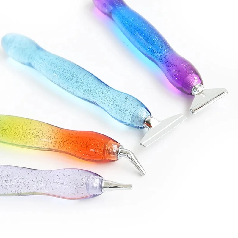 HOMFUN 20 шт./компл. набор ручек для алмазной живописи Звездное небо металлический