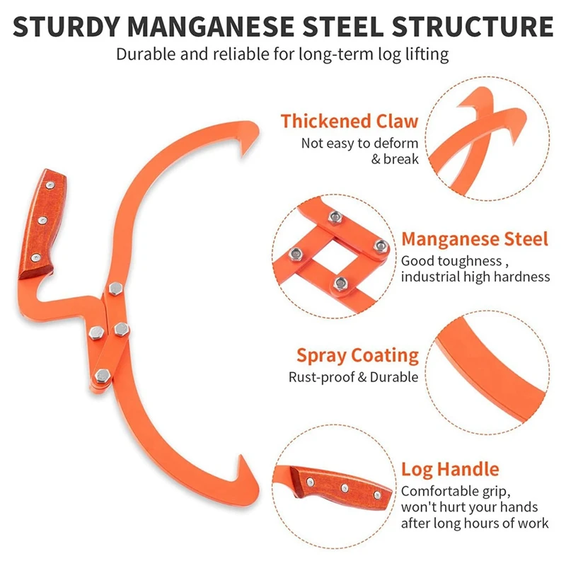 1 шт. 20-дюймовые щипцы для вытягивания и переноски Нескользящий Захват