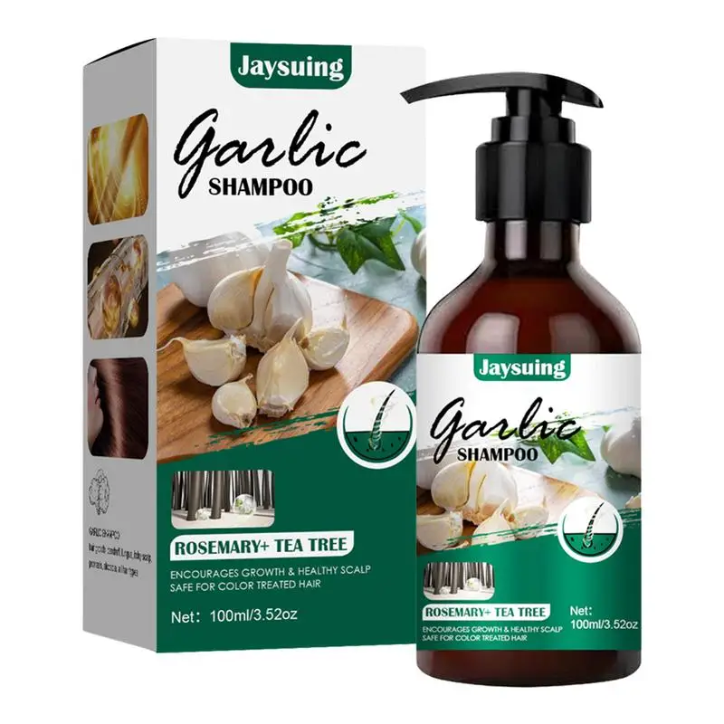 

Шампунь с чесноком для поврежденных волос, шампунь для ухода за отбеленными или окрашенными волосами, восстанавливает и увлажняет натуральные волосы