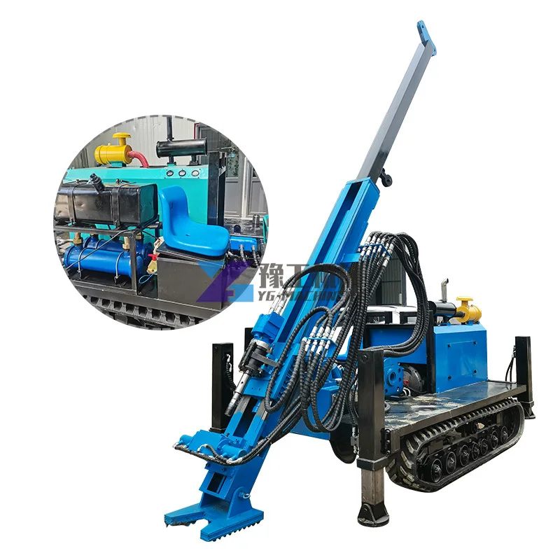 Быстрая скорость земляная гидравлическая буровая установка для разведки шахт