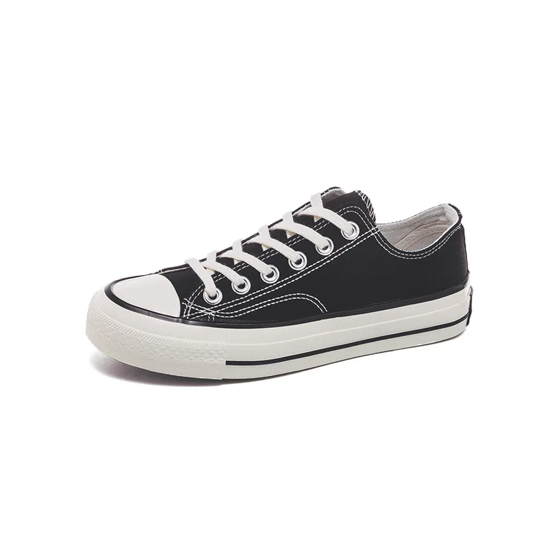 2023 Summer Canvas Shoes Women Fashion Low Top Casual Shoes Antiskid Running Sneakers Retro Low Top Vulcanized Shoes for Women