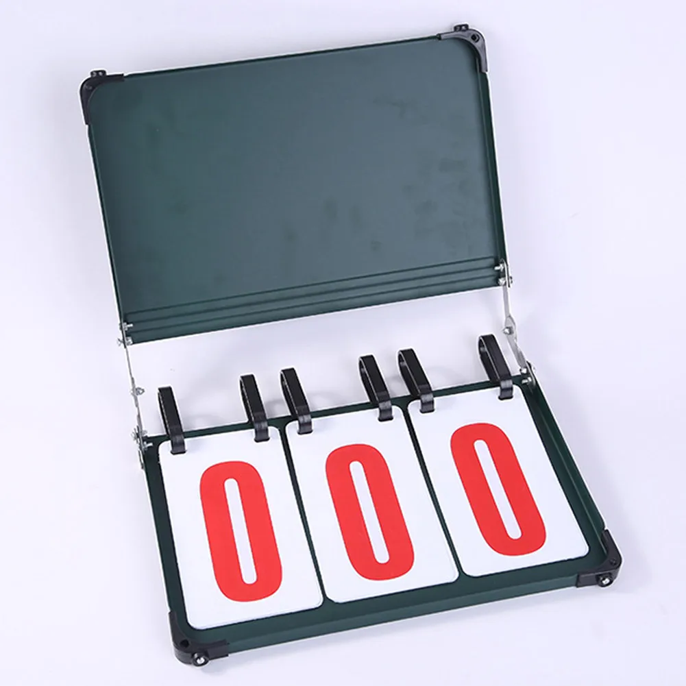 

1pc 3 Digital Scoreboard Tabletop Portable Sports Coach Scoreboard For Football Volleyball Basketball Badminton Tennis Soccer