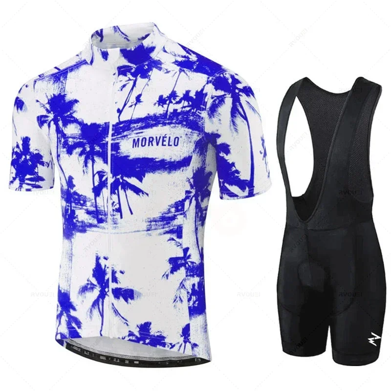 2025 Morvelo Bike Wear Quick Dry Team Велосипедный трикотаж Комплект мужской велосипедной одежды