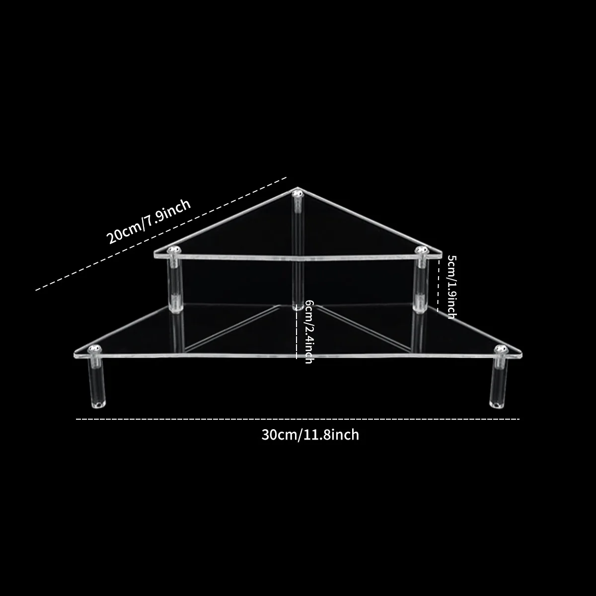 

Прозрачная акриловая подставка opovcom
