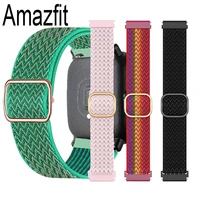 nylon strap for xiaomi huami amazfit gtr 3 2 pro 47mm 42mm stratos 2s 3 bracelet