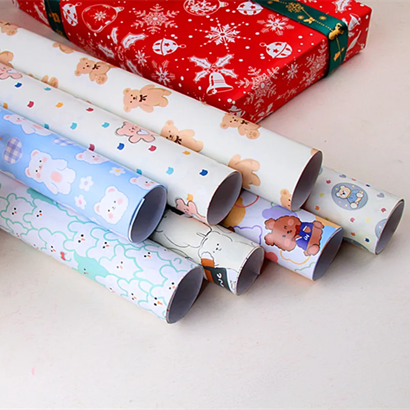 

Бумажные обои размером 75*50 см с изображением медведя из мультфильма для дня рождения детей