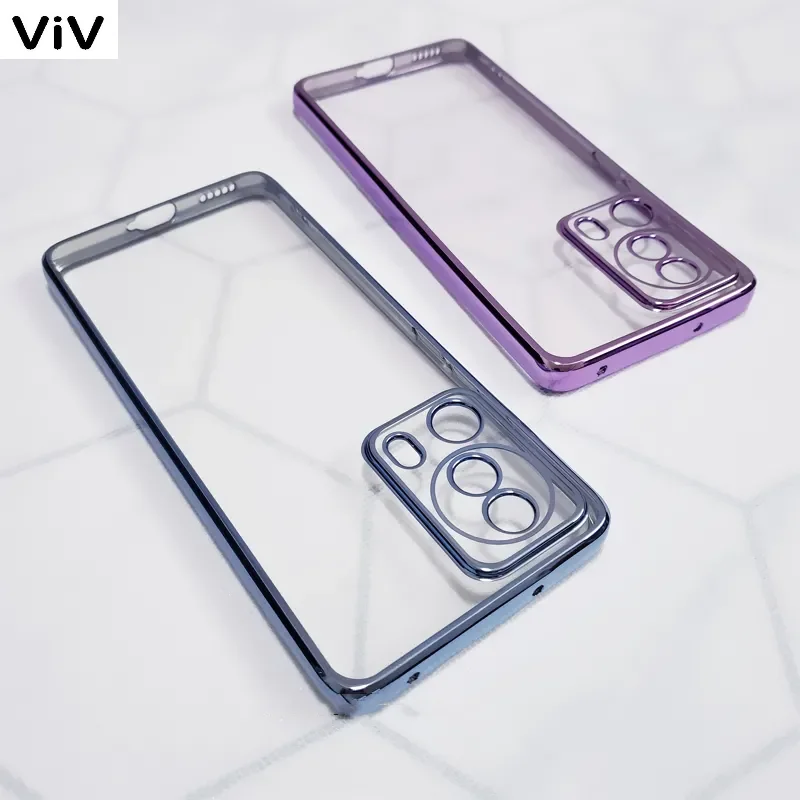 

For Xiaomi MI 13 Lite Case Luxury Plating Transparent Soft Silicone Bumper For Xiaomi 13 Pro CIVi 2 TPU Shockproof Cover Coque