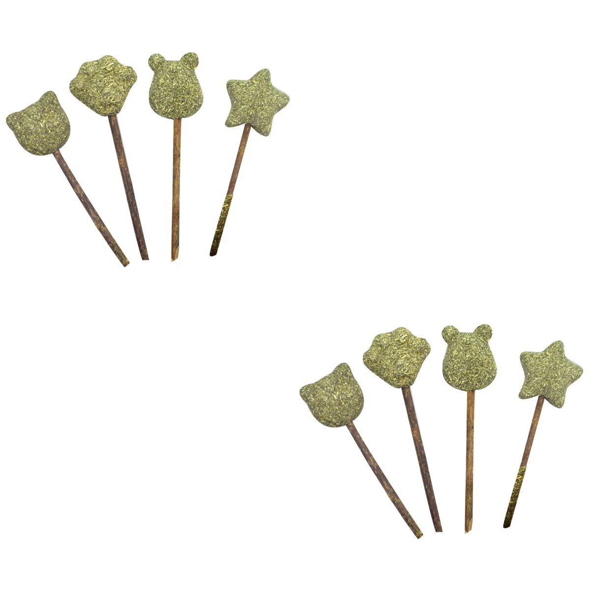 

8 PCS Catnip Toys Cat Catnip Molar Chew Toy Catnip Toys for Indoor Cats Catnip Chew Stick Cat Interactive Toys for Indoor Cats