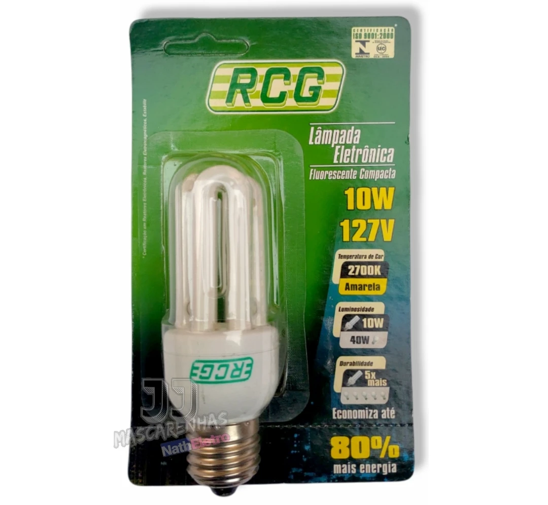 

Yellow Light New 127V 10W 2700K Fluorescent Lamp Rcg