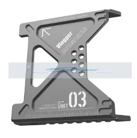 Электростатисчер Спанен No. 3. Тепловыеissipatie Harde Schijf Doos Van Aluminiumlegering.