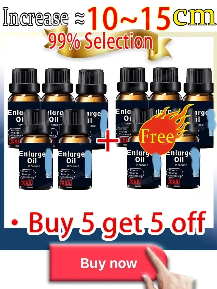 Мужское массажное масло XXL эфирное для большого роста утолщение личная гигиена