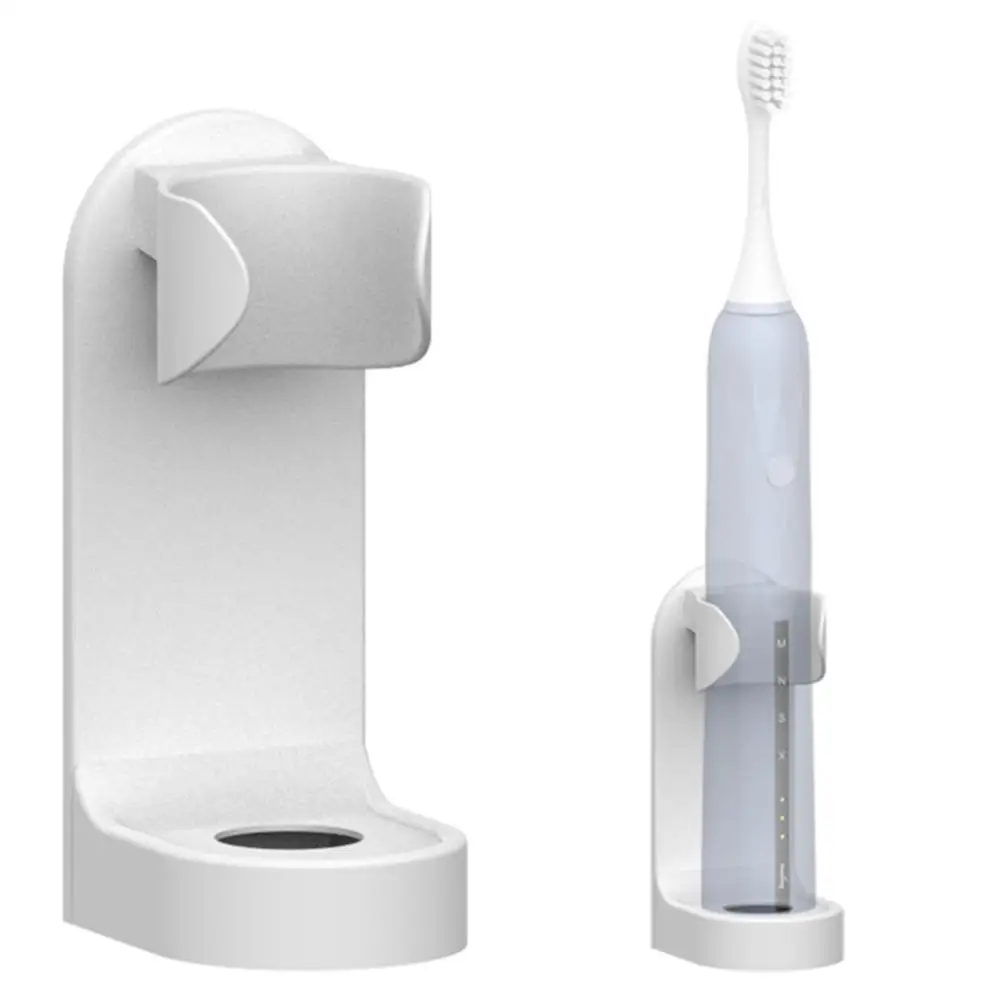 

Electric Toothbrush Holder Wall-mounted Toothbrush Stand Rack Organizer Space-saving Bathroom Accessories