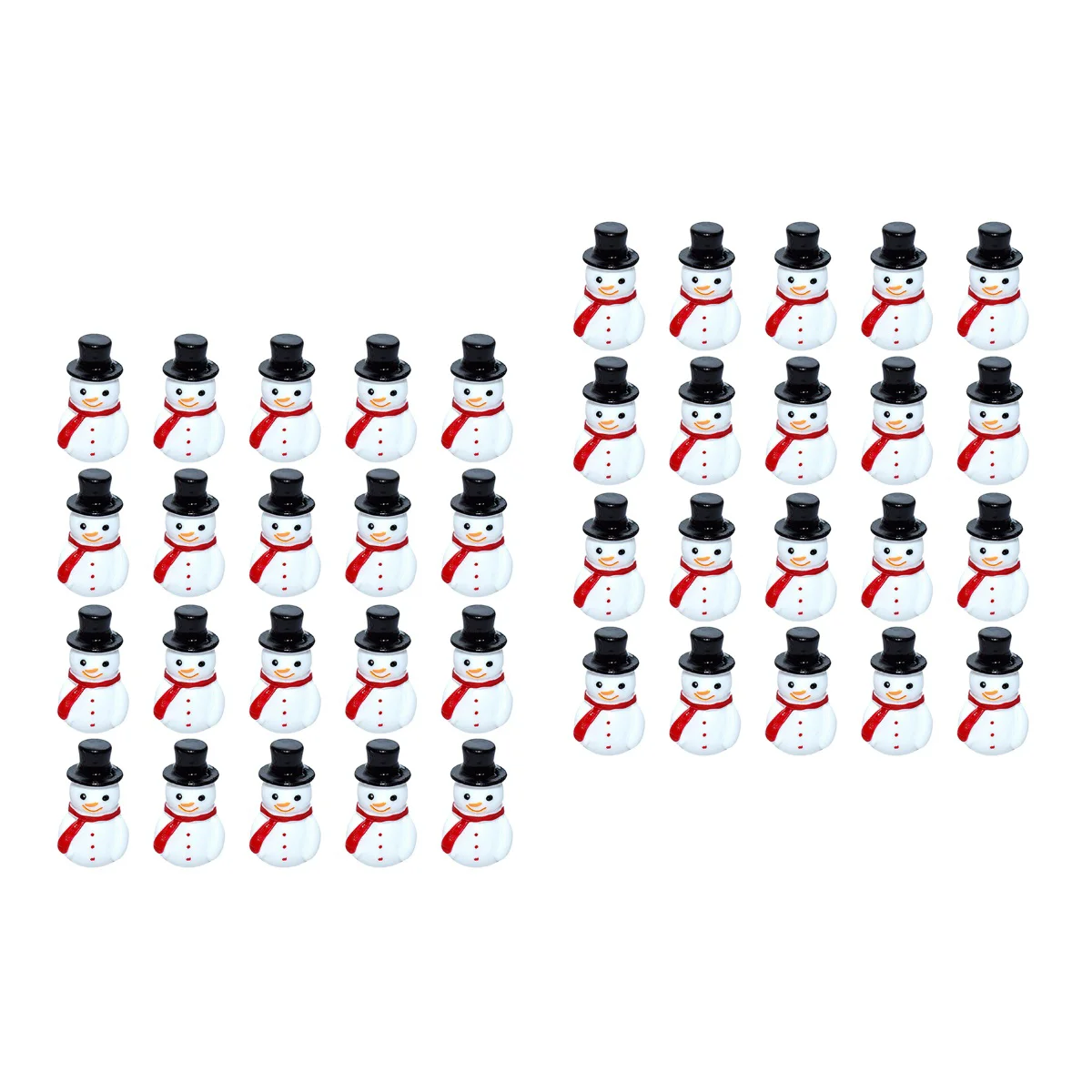 

Snowman Minichristmasornaments Party Birthday Decordollhousemicro Landscape Figures Resin Figurine Hat Hats Supplies