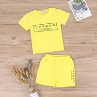 girl sportswear printed short sleeved shorts two piece suit kids clothes girls toddler girl clothes outfits toddler girl clothes