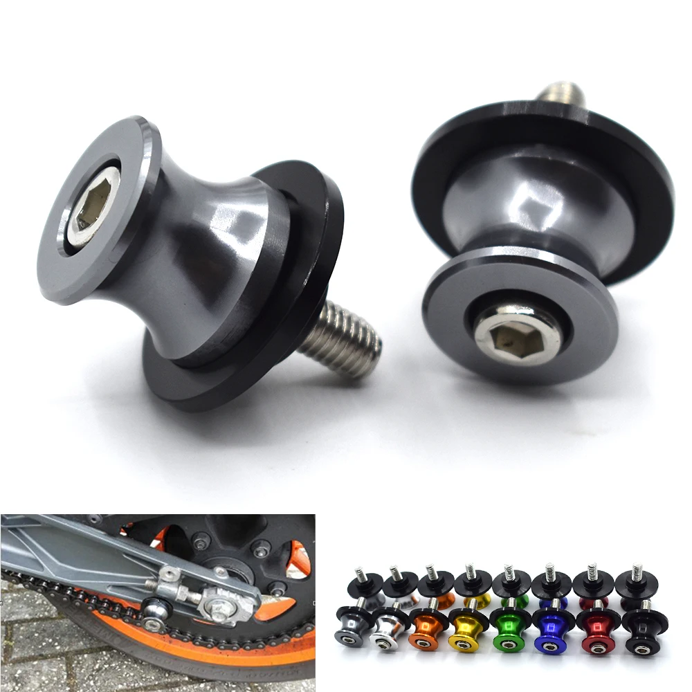 

Universal Motorcycle CNC Aluminum Swingarm Spools Slider Stands Screws For YAMAHA FZ1 FZ8 XMAX VMAX NMAX TMAX YZF-R1 R6 R15 R25