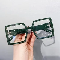 2022 fashion retro sunglasses unlimited number of anti blue radiation glasses women large frame glasses women