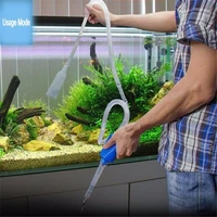 fish tank sand washing filter aquarium cleaning suction pipe water changer liquid transfer vacuum pump semi auto water absorber