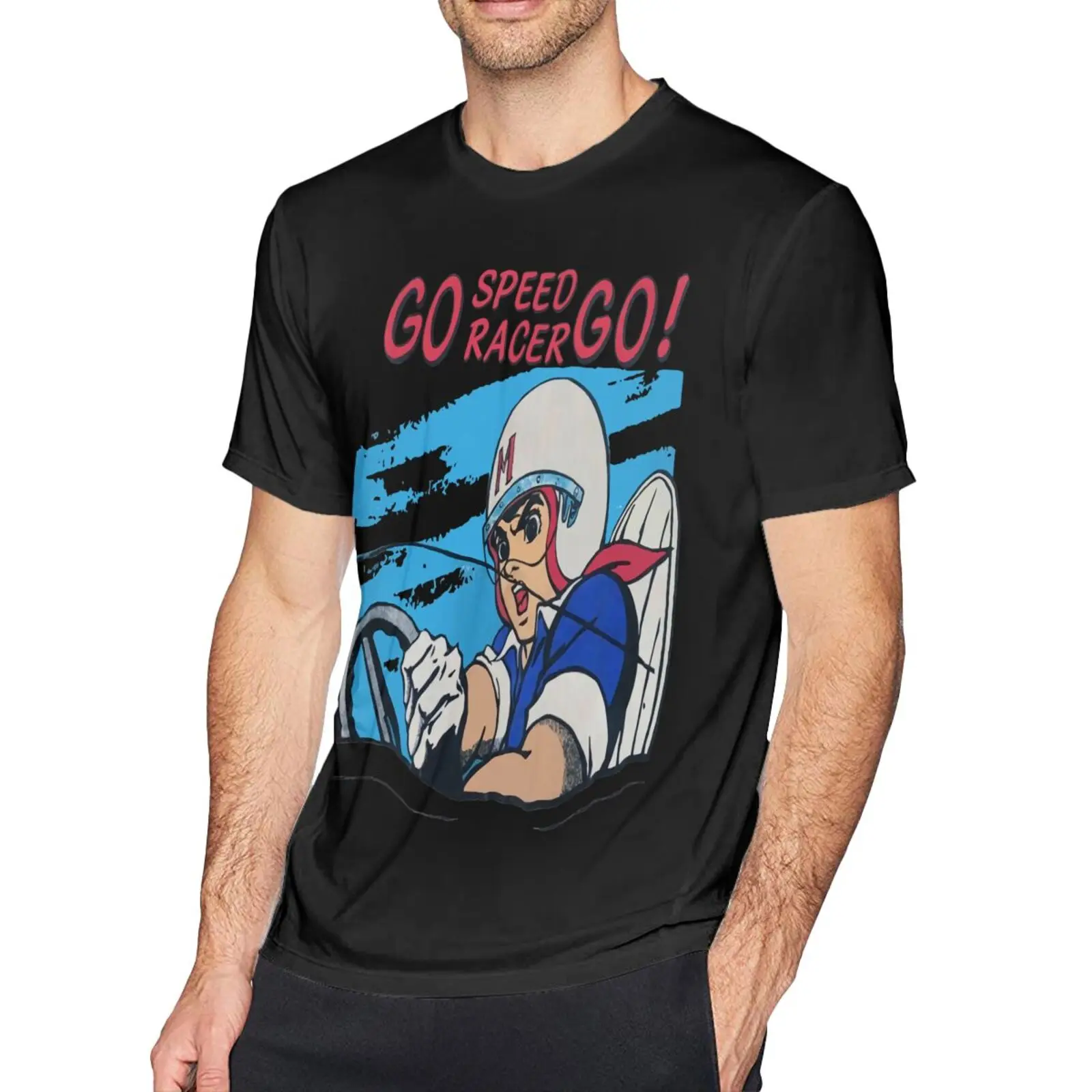 

Суперредкая 0608 скоростная Мужская футболка Racer Go 3265, футболка для женщин и мужчин, мужские футболки, футболки для мужчин, футболка для мужчин...