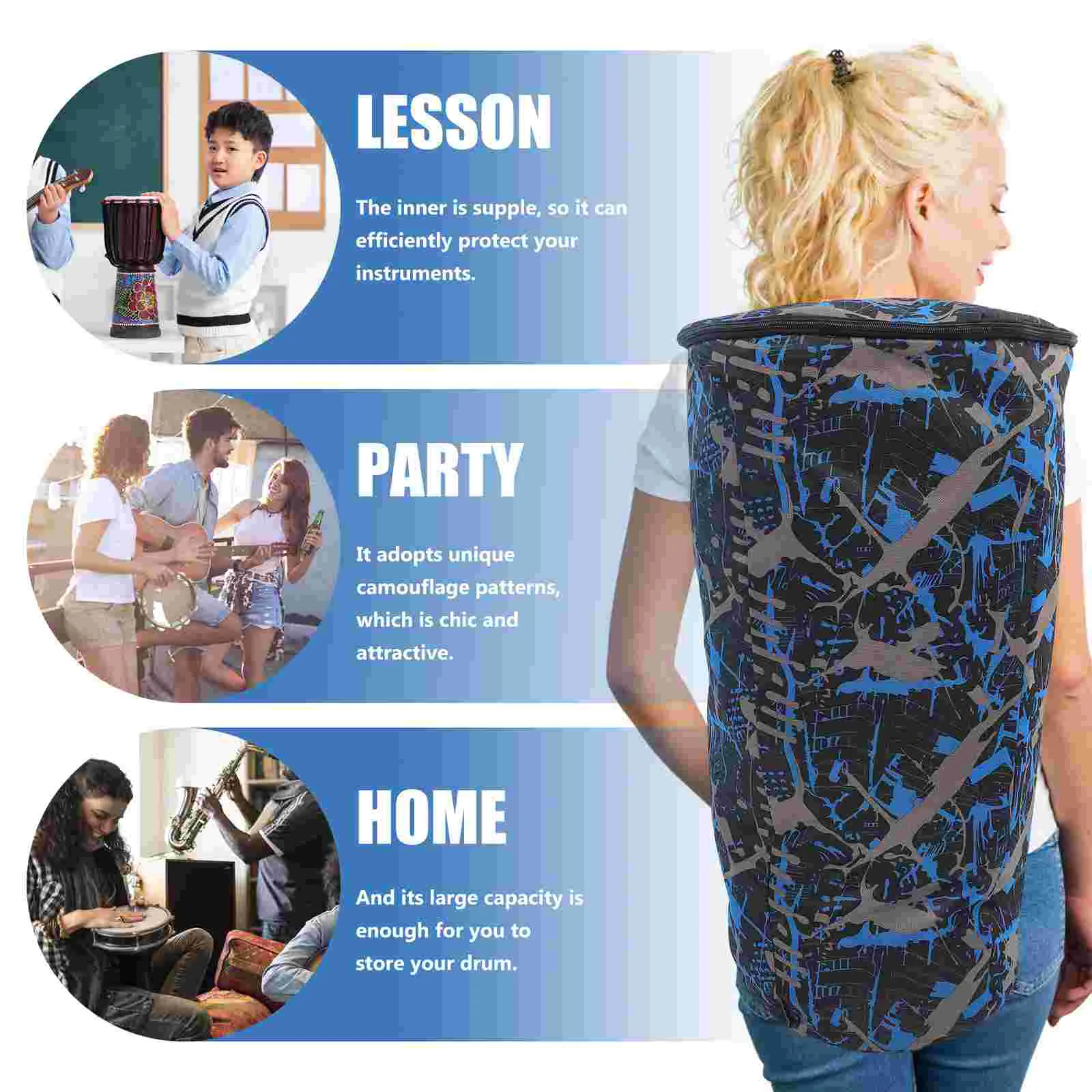 Водонепроницаемая Сумка-тоут переноска для музыкальных инструментов