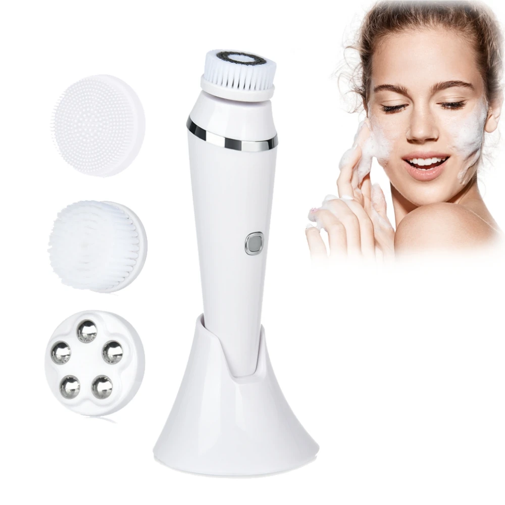 Ультразвуковая Щетка Для Очищения Лица IPX7 Водонепроницаемый Перезаряжаемый