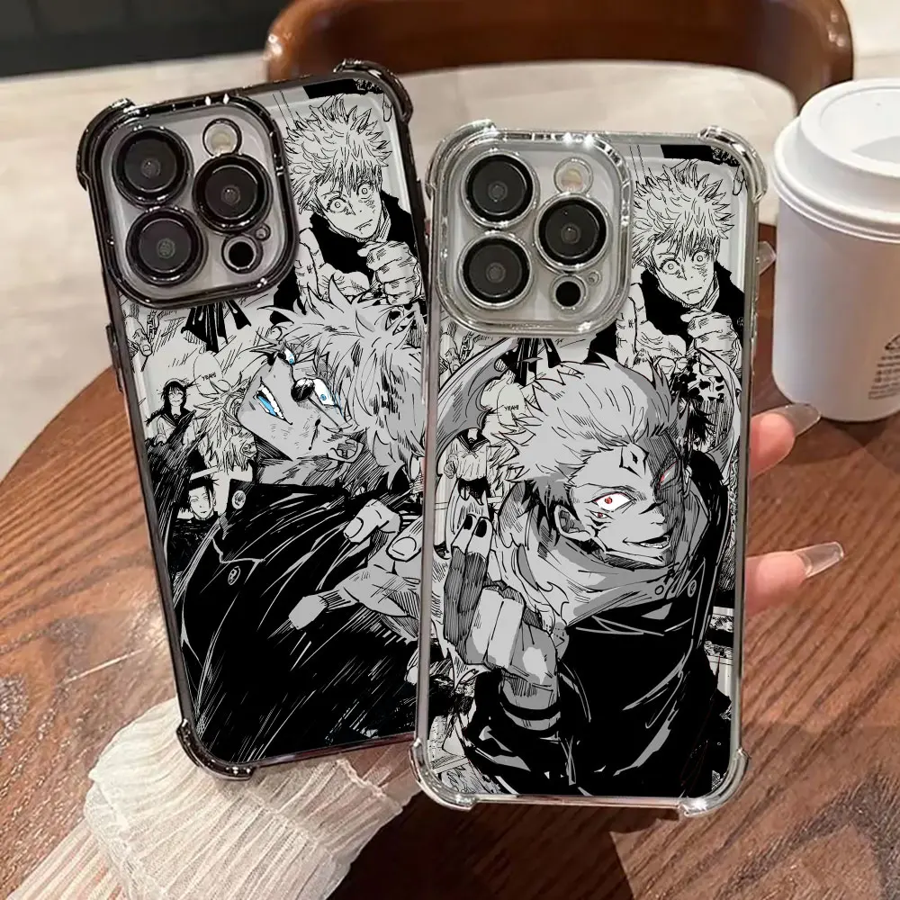 Фото Чехол для телефона с изображением аниме Jujutsu Kaisen для Xiaomi 17T 15T 14T Pro, Poco X6 X7 F5 F7 F8 Ultra M7 M8 X8 Pro Max, защитный чехол №2