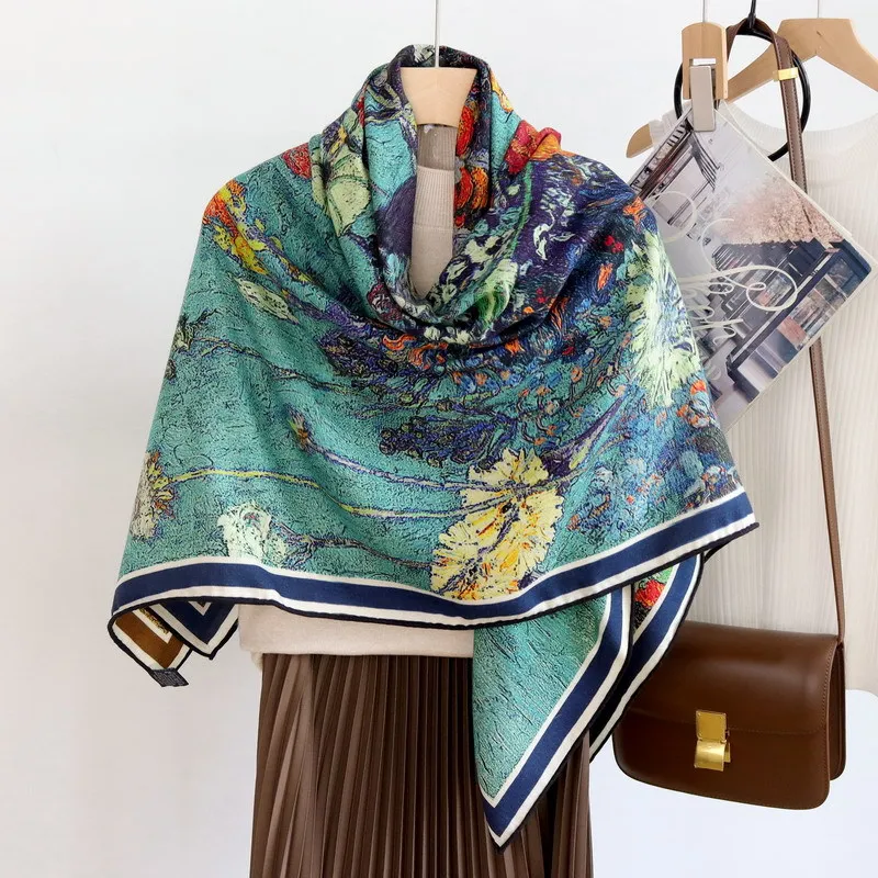 Рисунок 2 - 70% кашемир 30% шелк шарф для женщин