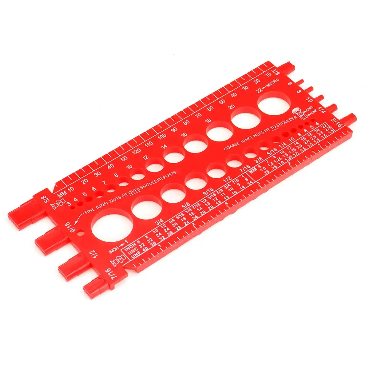 Набор Для Измерения Резьбы По Дереву — Метрические И Дюймовые Инструменты