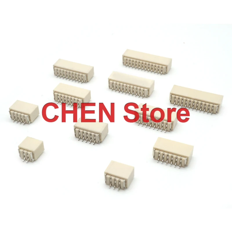 

100PCS NEW SH1.0MM Connector Pitch 1.0MM 2P 3P 4P 5P 6P 7P 8P 9P 10P 11P 12P Sleeper Connector Patch Socket