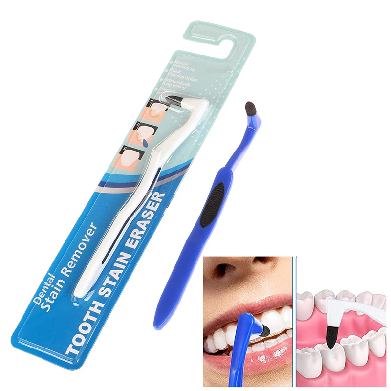 

1PC Orthodontic Toothbrush Tooth Stain Eraser Sponge Remove Tartar/Tea/ Smoke Stains Oral Care Interdental brush Teeth Whitening