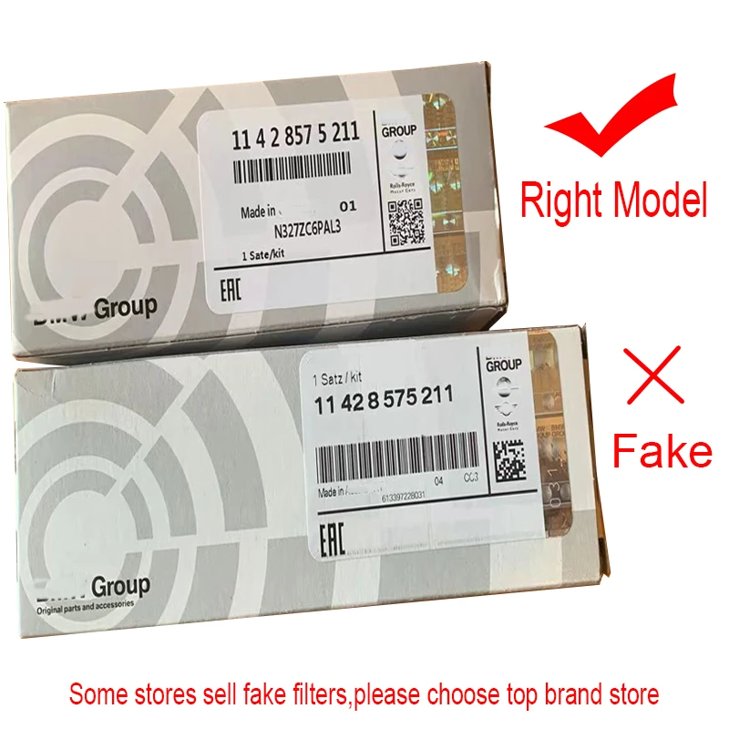 

11428575211 Car Accessories Activated Carbon Cabin Filter Oil Grid Filter For BMW X3 F25 F30 X4 F26 5' F10 LCI 2' F22 1' F20 LCI