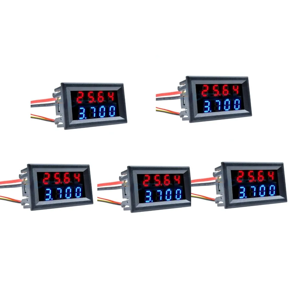 

Измеритель Напряжения Naughty вольтметр тестер Измеритель Амперметр 5 4 бит цифровая птица провода дисплей ток мини