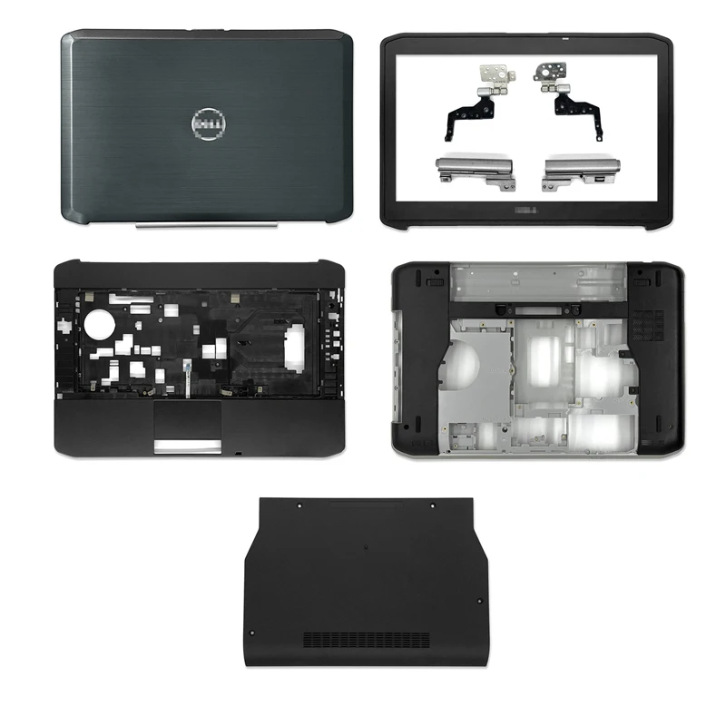 

New Top Case For Dell Latitude E5420 LCD Back Cover/Front Bezel/Palmrest/Bottom Case Door Cover/Hinge Cover Black Non Touch