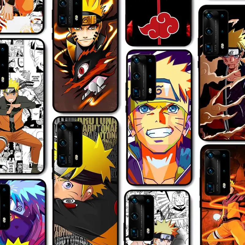 

Anime N-Naruto Phone Case for Huawei P30 40 20 10 8 9 lite pro plus Psmart2019