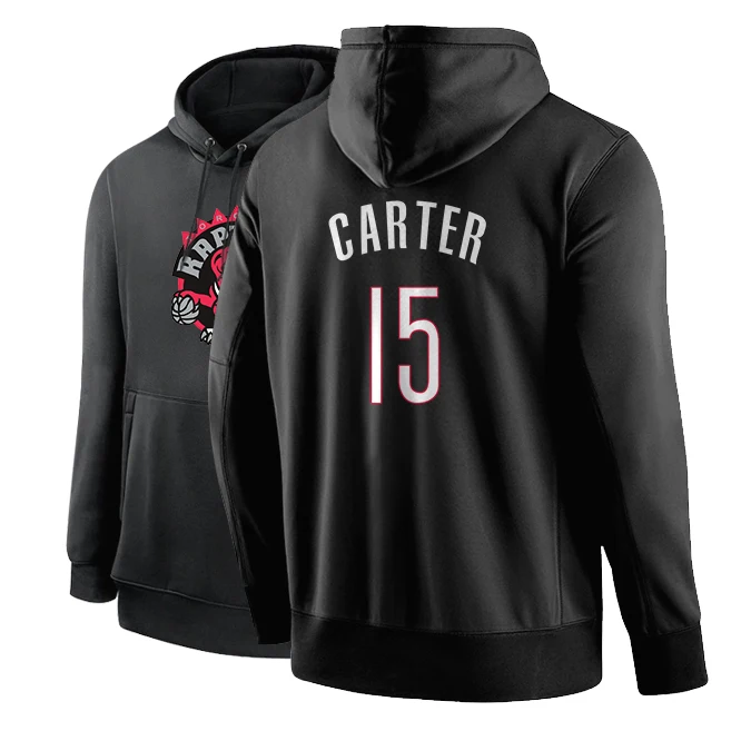 

2022 Mens American Basketball Jerseys Clothes European Size Toronto Raptors Vince Carter #15 Sweatshirt Hoodies Promo 456