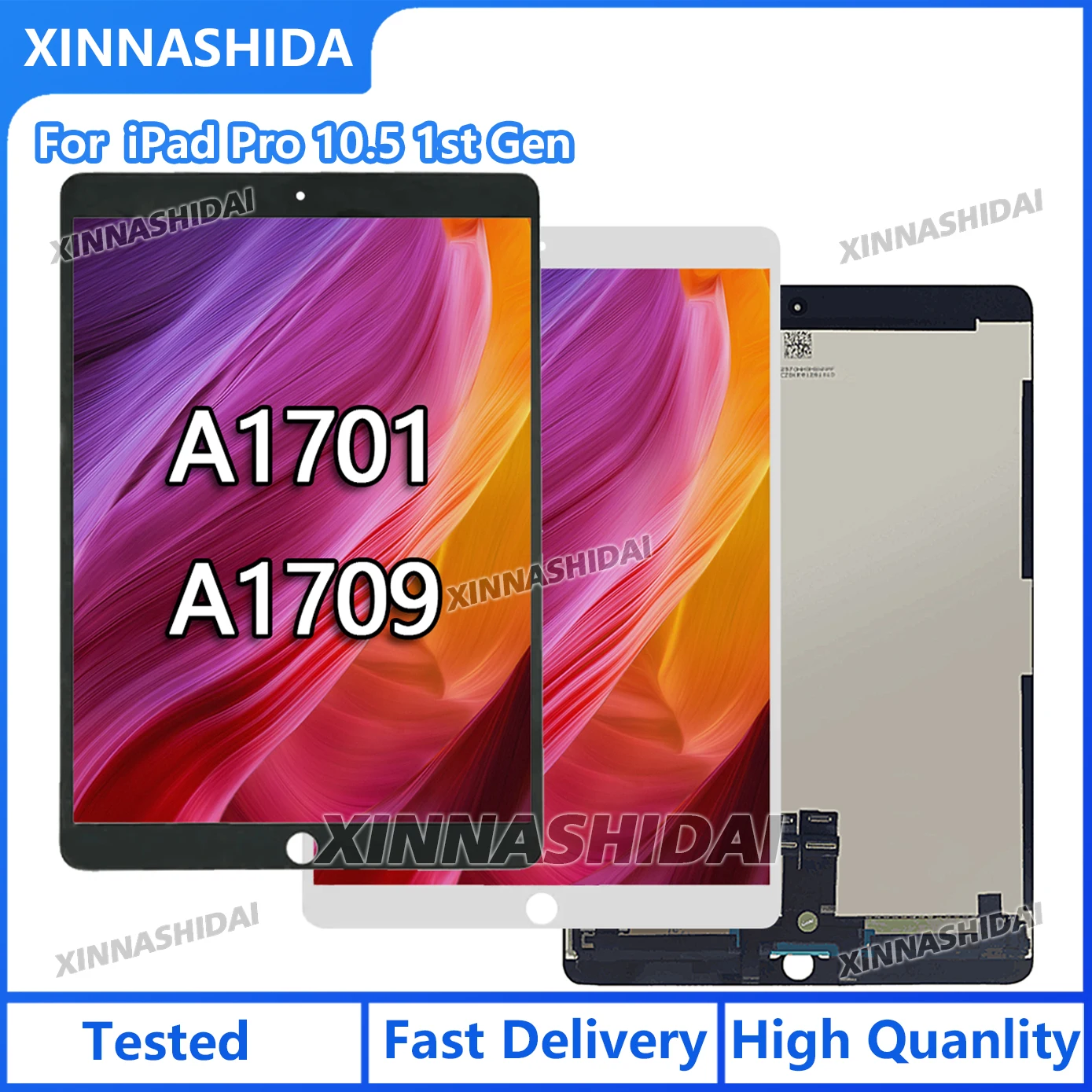 Фото AAA качественный LCD для iPad Pro 10,5 A1701 A1709 LCD дисплей кодирующий преобразователь сенсорного экрана в сборе Замена №1