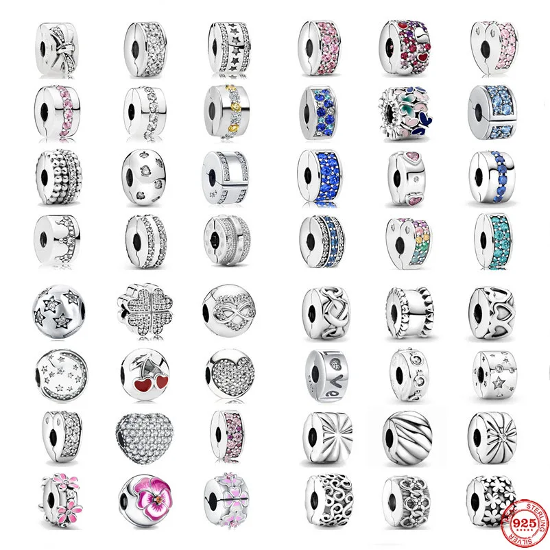 2022 Новинка с листком клевера лук дорога лист звезда зажим Сделай Сам бусины