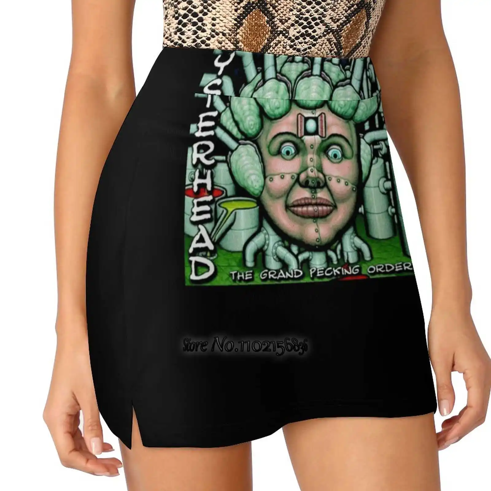Oysterhead рок-группа женские теннисные юбки для гольфа бадминтона Панты спортивные с карманом для телефона Короткая юбка для женщин