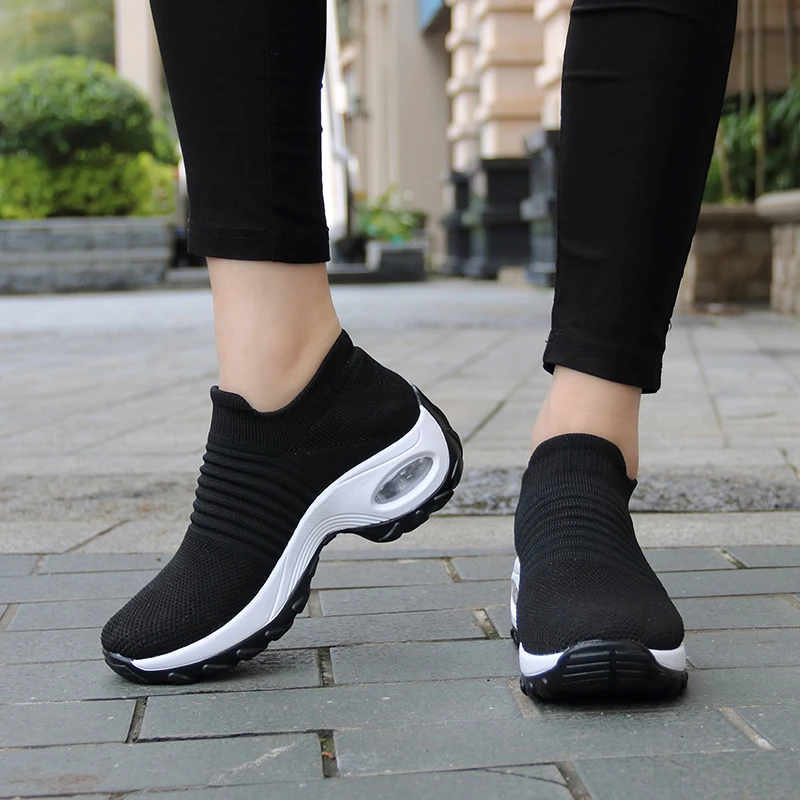 Women Breathable Casual Shoes Outdoor Light Weight Sports Walking Sneakers Tenis Feminino Footwear 10 Colors